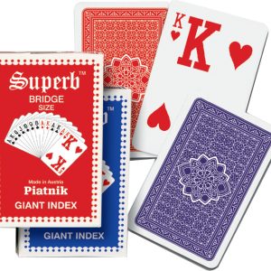 Jeu de 54 cartes Giant Index
