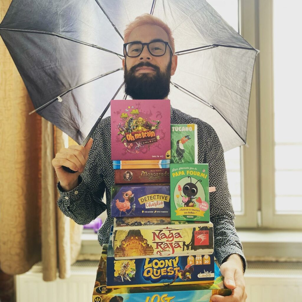 Théo Rivière, un créateur de jeux prolifique ! (Instagram @theo_sacha)