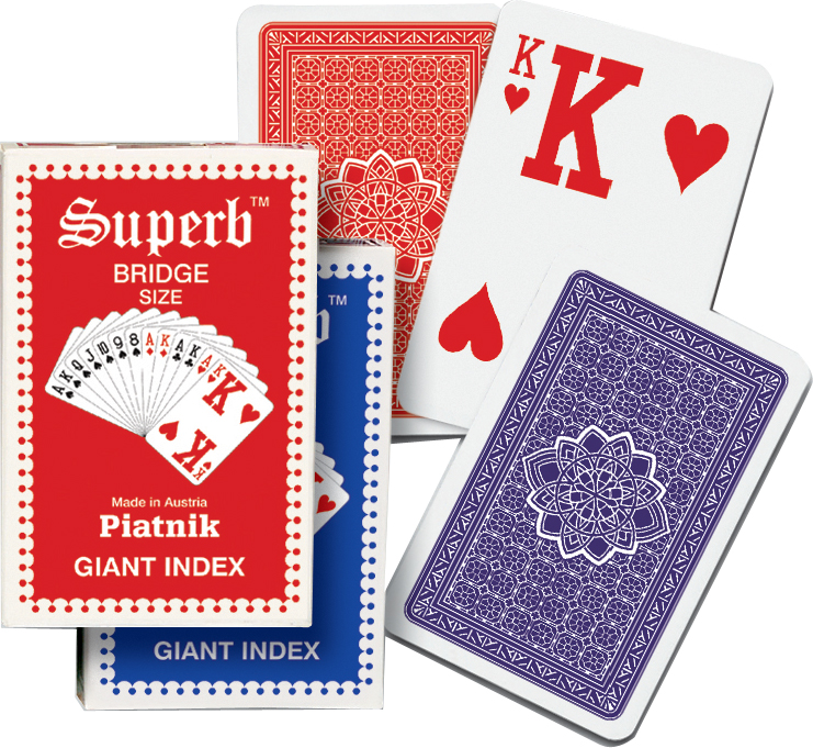 Jeu de 54 cartes Giant Index