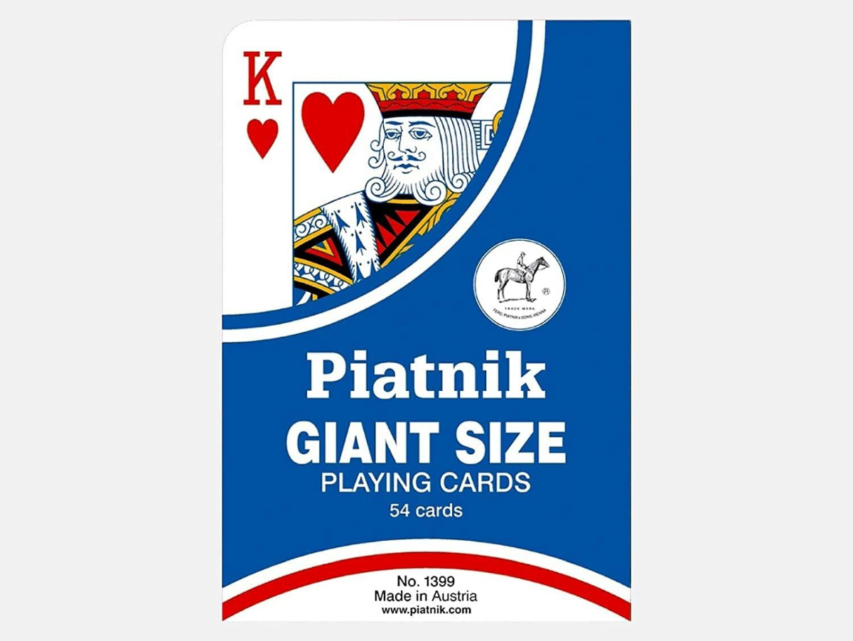 Jeu de 54 cartes géantes