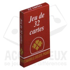 Jeu de 32 cartes