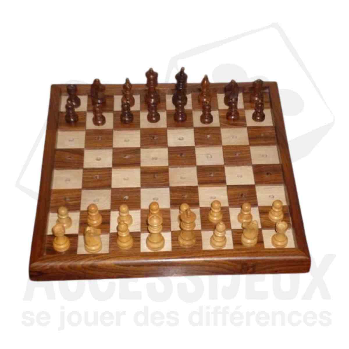Jeu d'échecs (25,5 x 25,5 cm) – Image 3