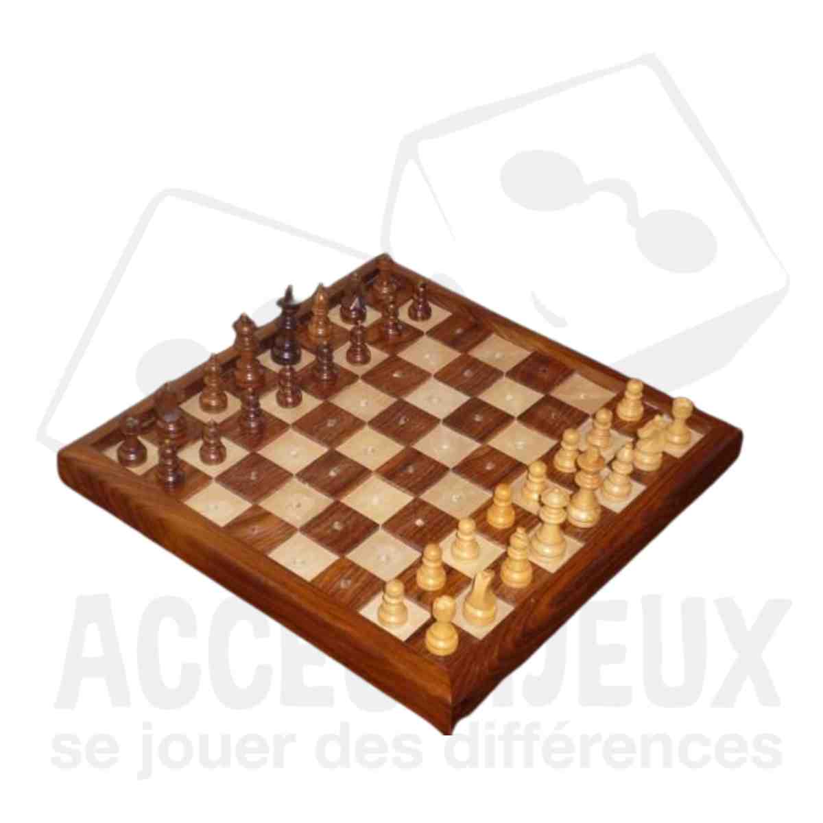 Jeu d'échecs (32,5 x 32,5 cm)
