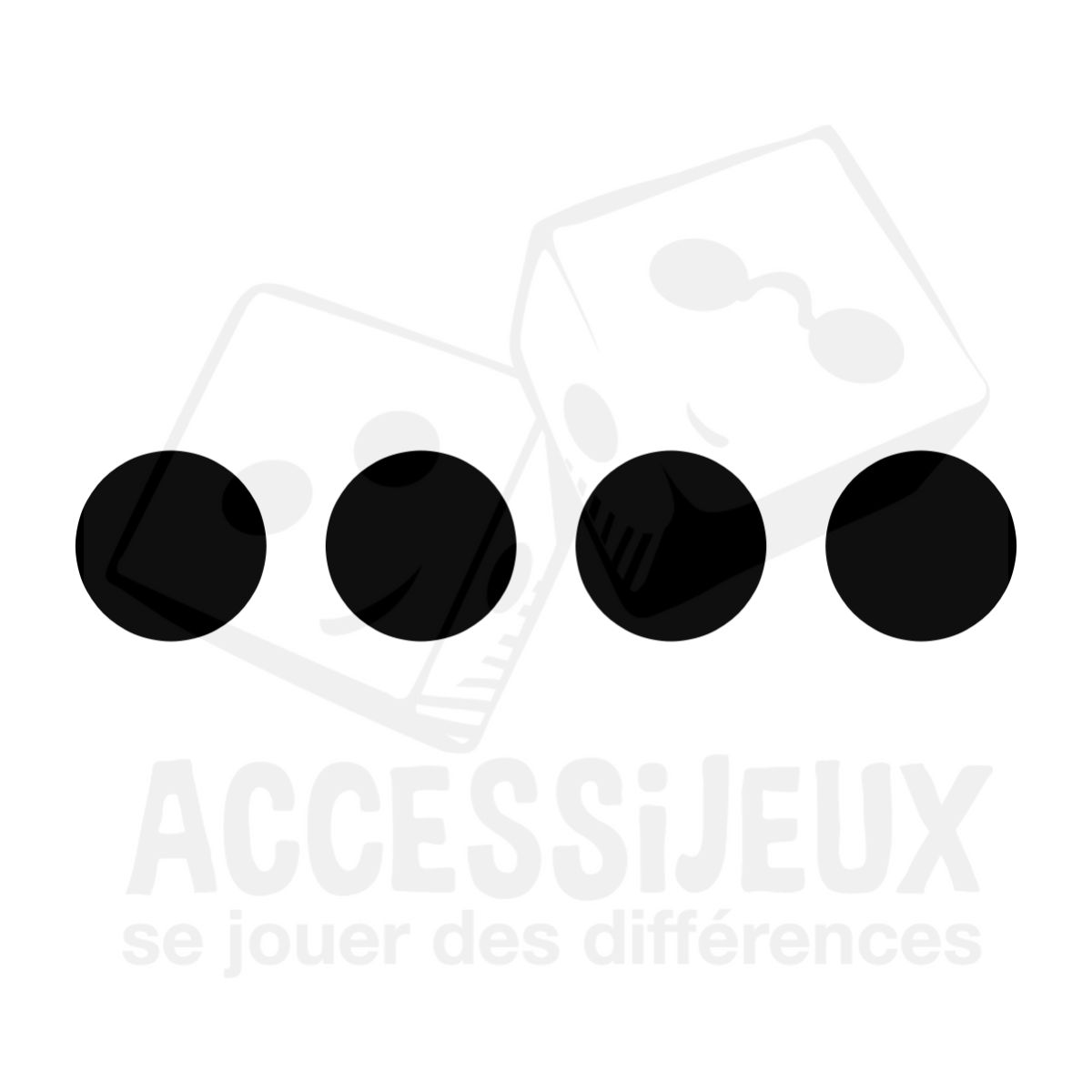Stickers en relief 4 points