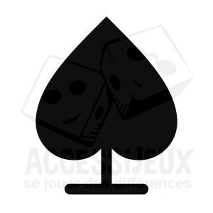 Stickers en relief forme pique